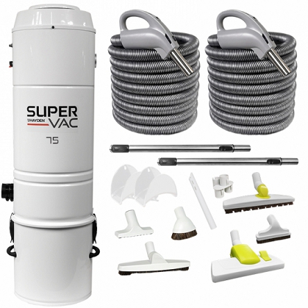 HAYDEN SuperVac 75 + Zestaw sprzątający WHITE DOUBLE 12m