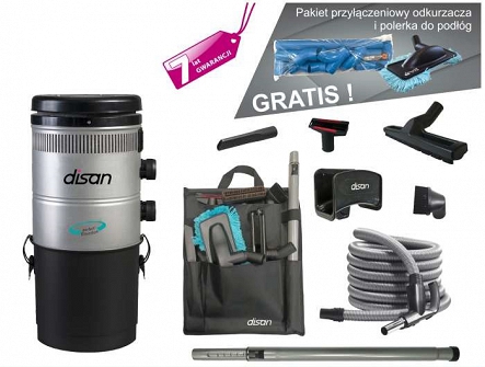 Disan ZSA 251/K Silent + zestaw sprzątający 9m on/off + MOP Gratis