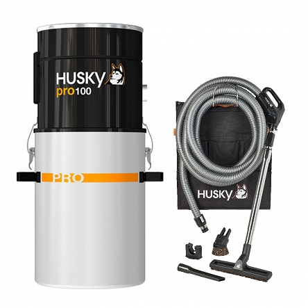 Husky PRO100 na sucho i mokro + Zestaw sprzątający Superior 9m