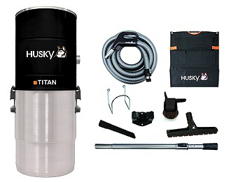 Husky TITAN + Zestaw sprzątający Superior 9m